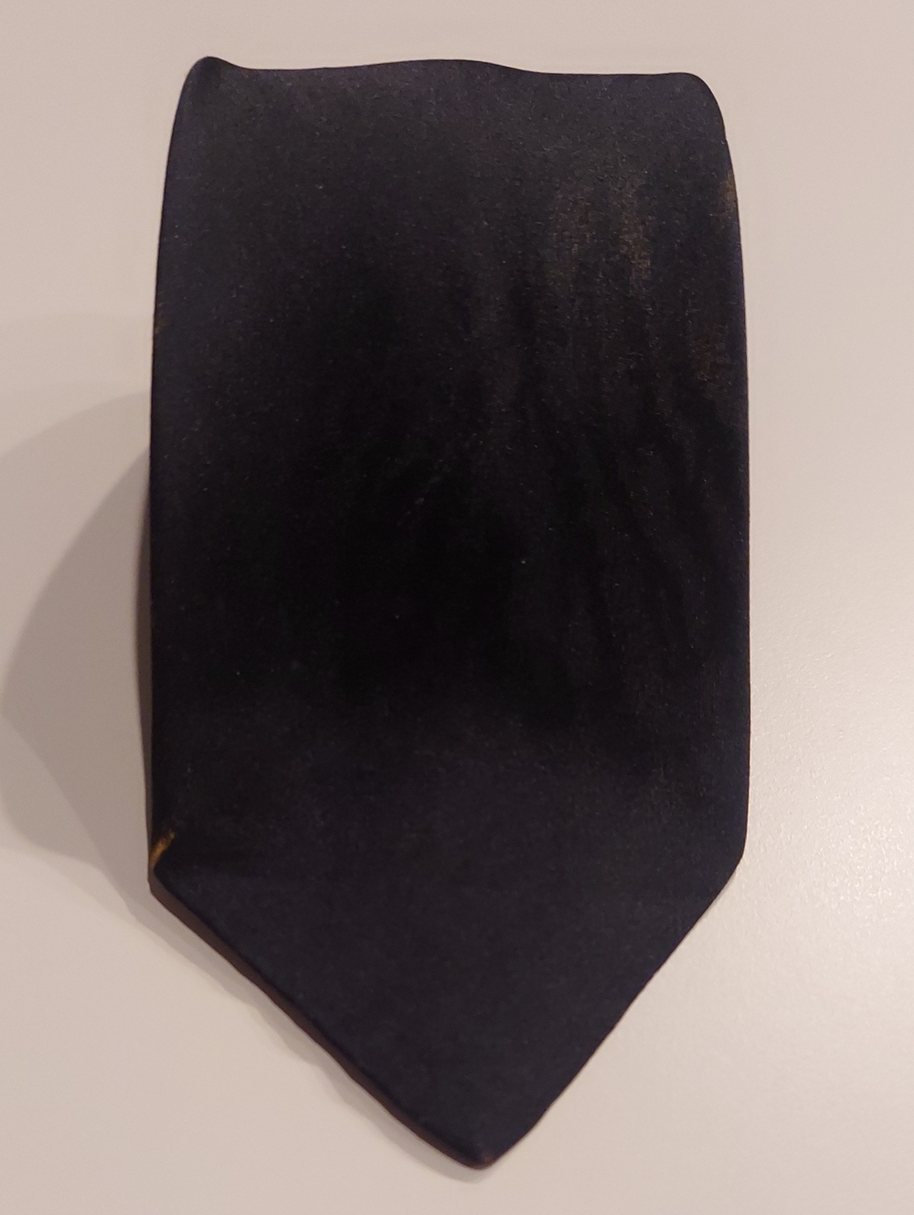 Vintage Gradient Animal Pattern Black & Gold Silk Tie